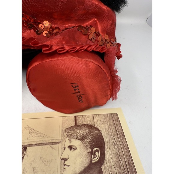 Vtg Robert Raikes Bears Miss Ruby‎ Signed Ltd 1321/1500 Box COA Applause tags - Picture 7 of 14